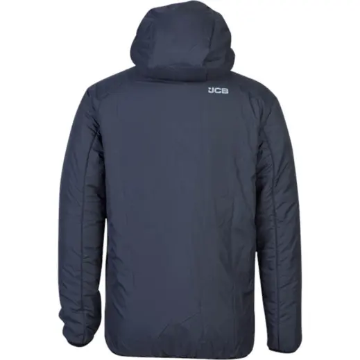 JCB Geotherm Padded Jacket Back View
